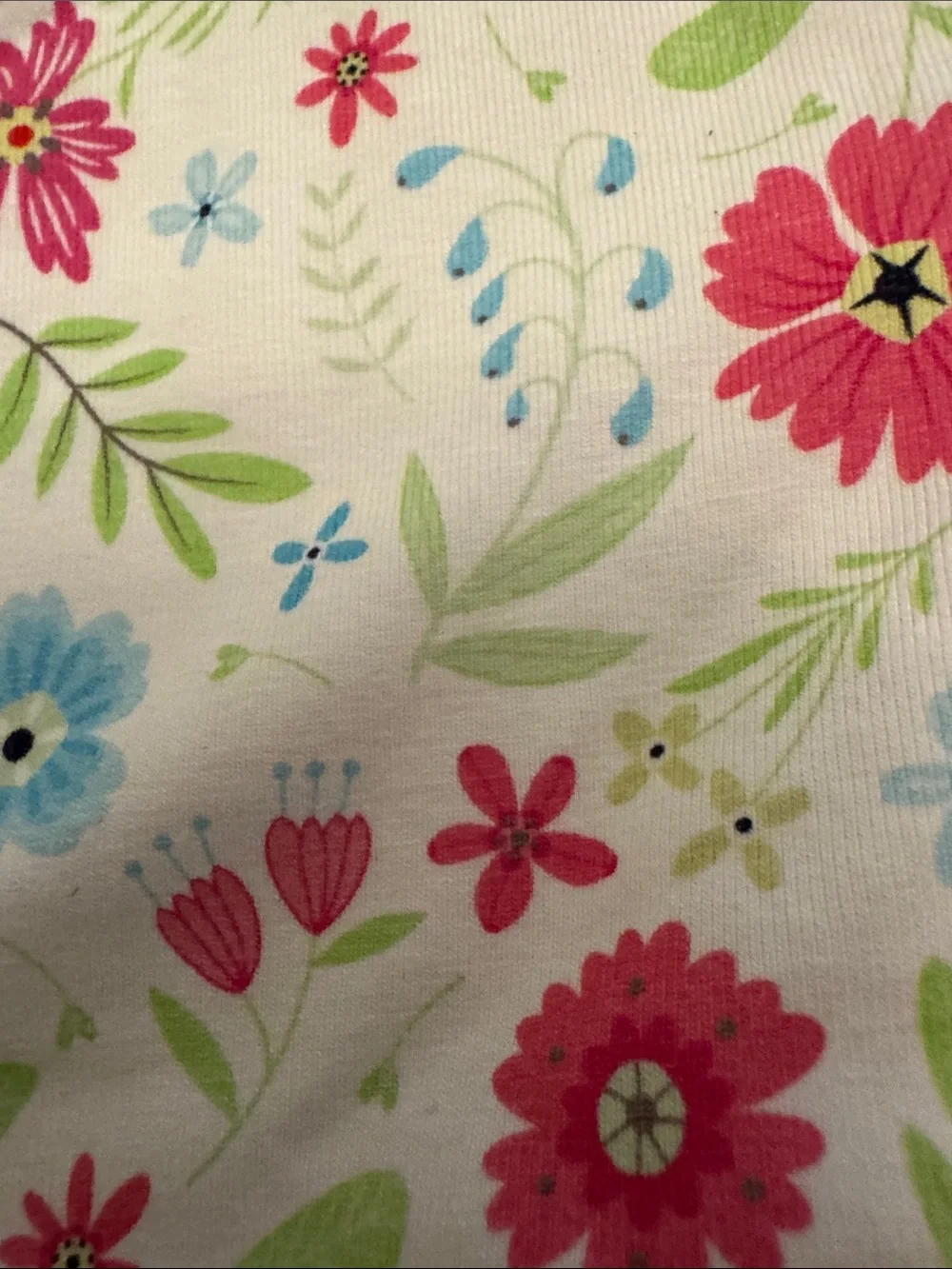 Jellybean Size 5 Girls' Floral Pocket Dress - Pink & Blue